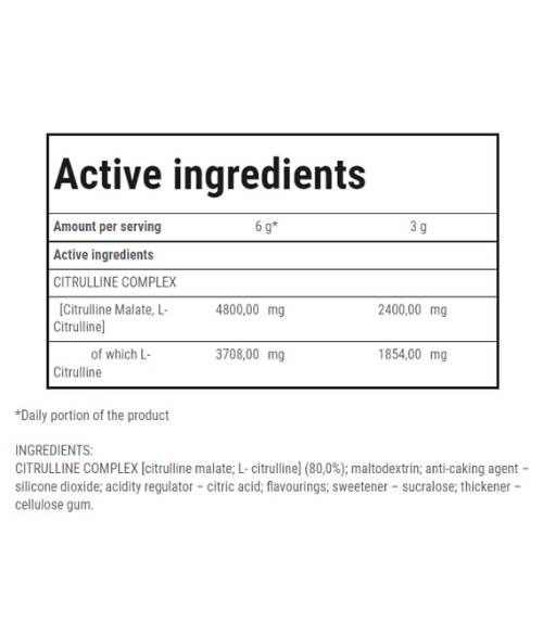 CITRULLINE SYNERGY 240G - Image 3