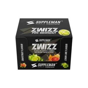 SUPPLEMAN 100% PREMIUM ZWIZZ PRE-WORKOUT SHOT 60 ml